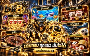 bk8 รวมเกมคาสิโน สล็อต ยิงปลา บาคาร่า รูเล็ต